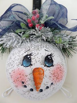 Snowman Strainer ePattern - Kathleen Whiton - PDF DOWNLOAD